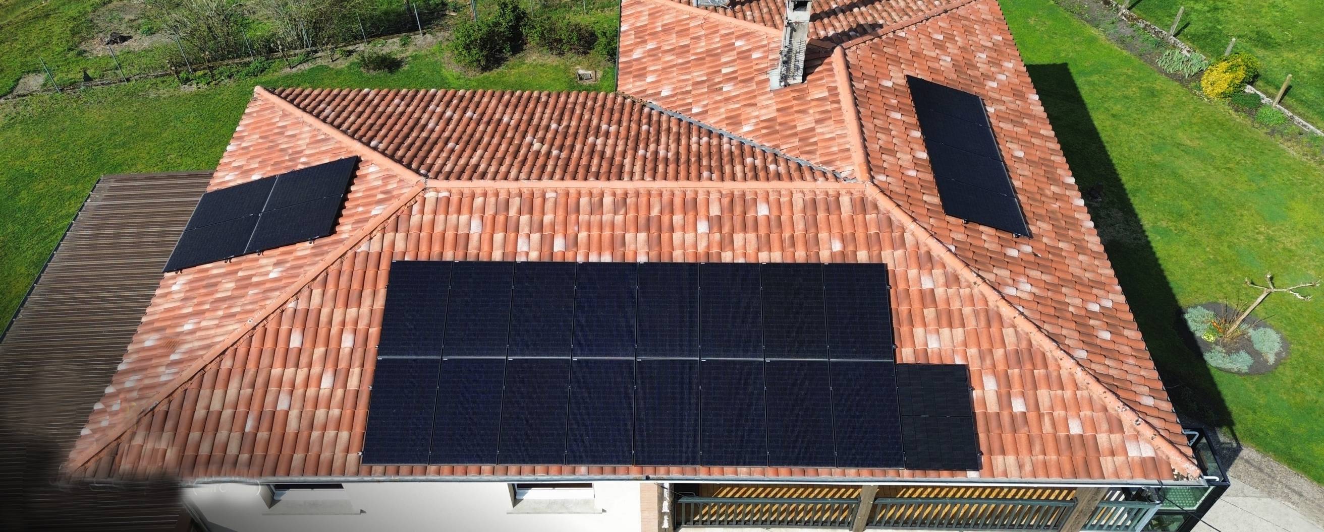 Installation photovoltaïque de 9 kWc à Captieux
