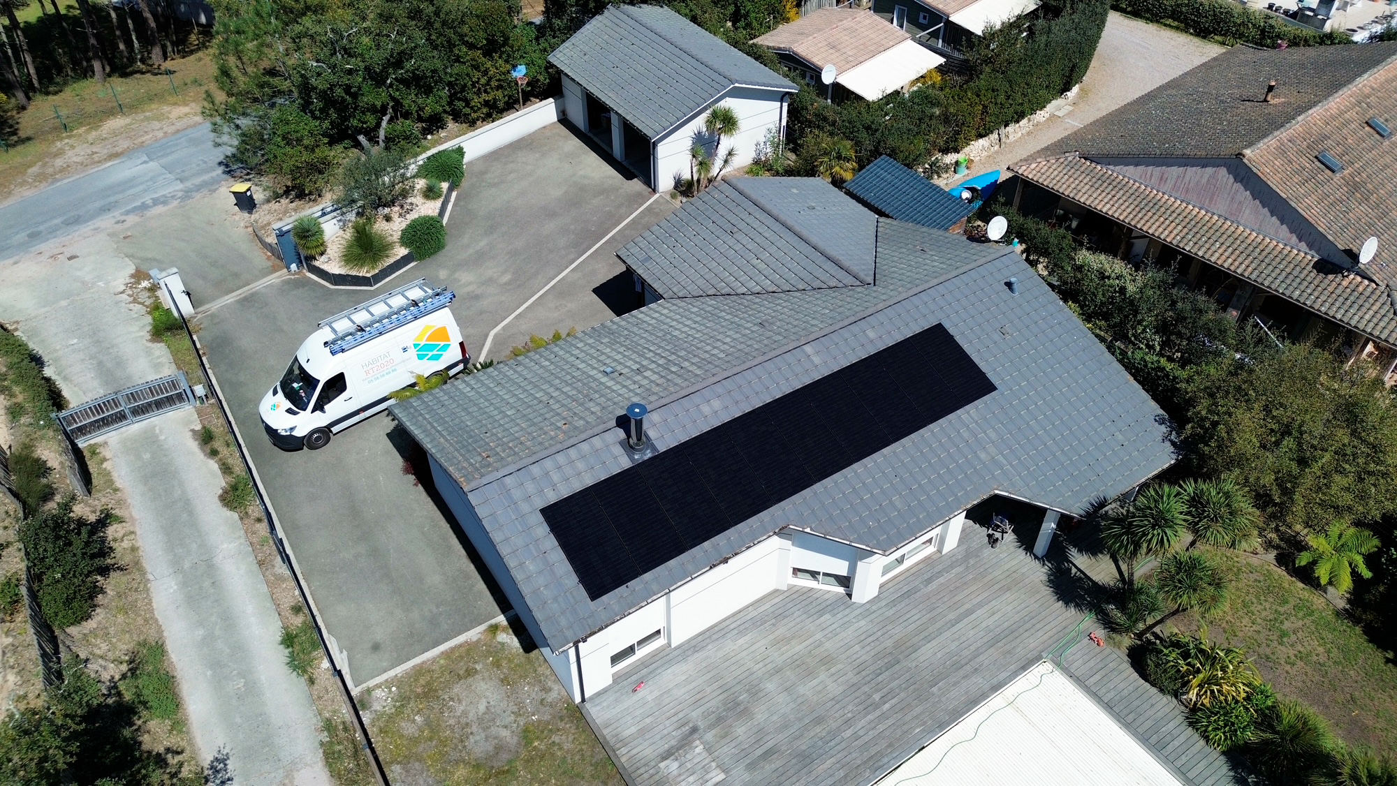 Panneaux solaires verdon 6kwc