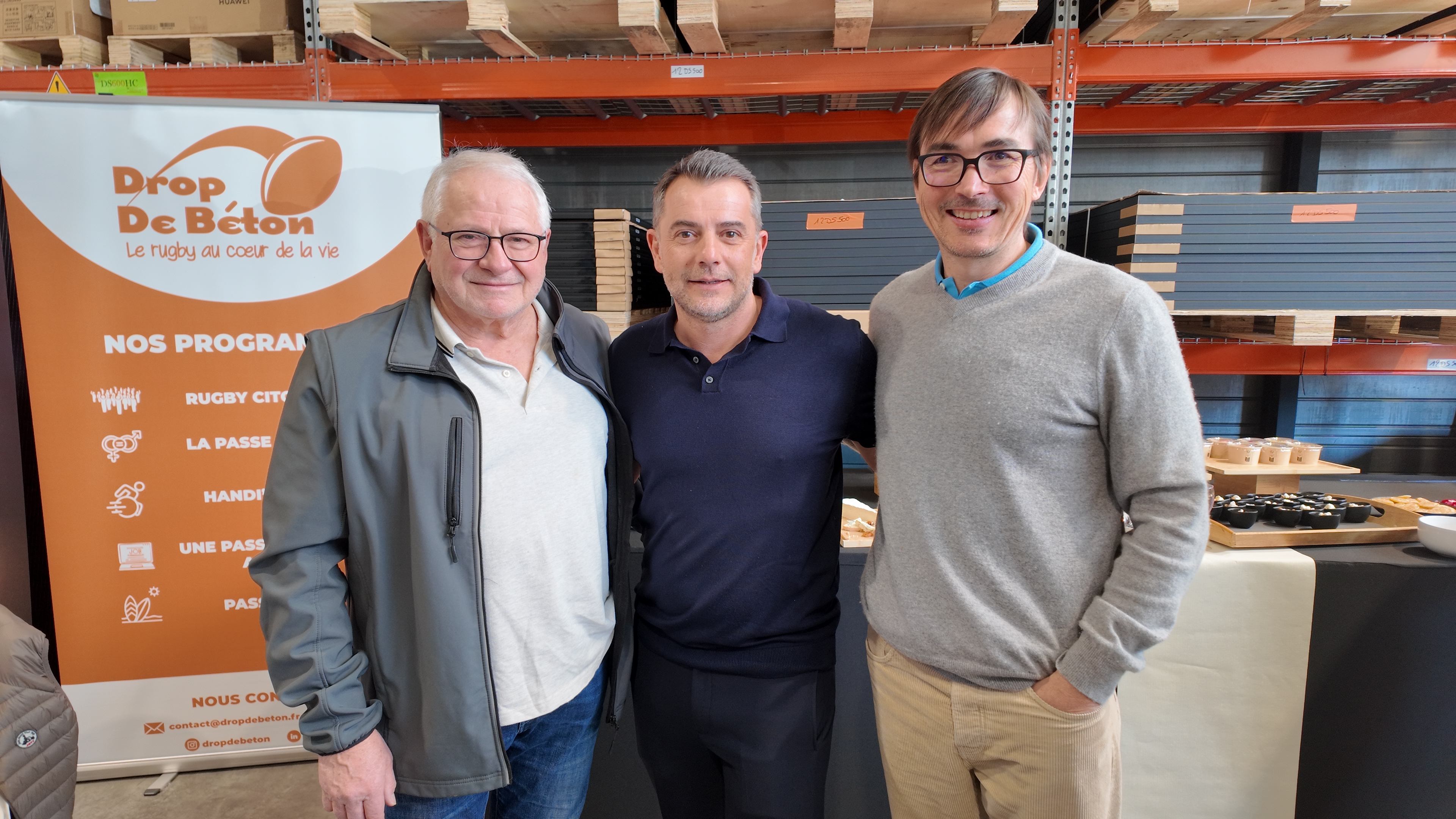 Yann Chapet, directeur de Habitat RT 2020 en compagnie de Ronan Appriou 