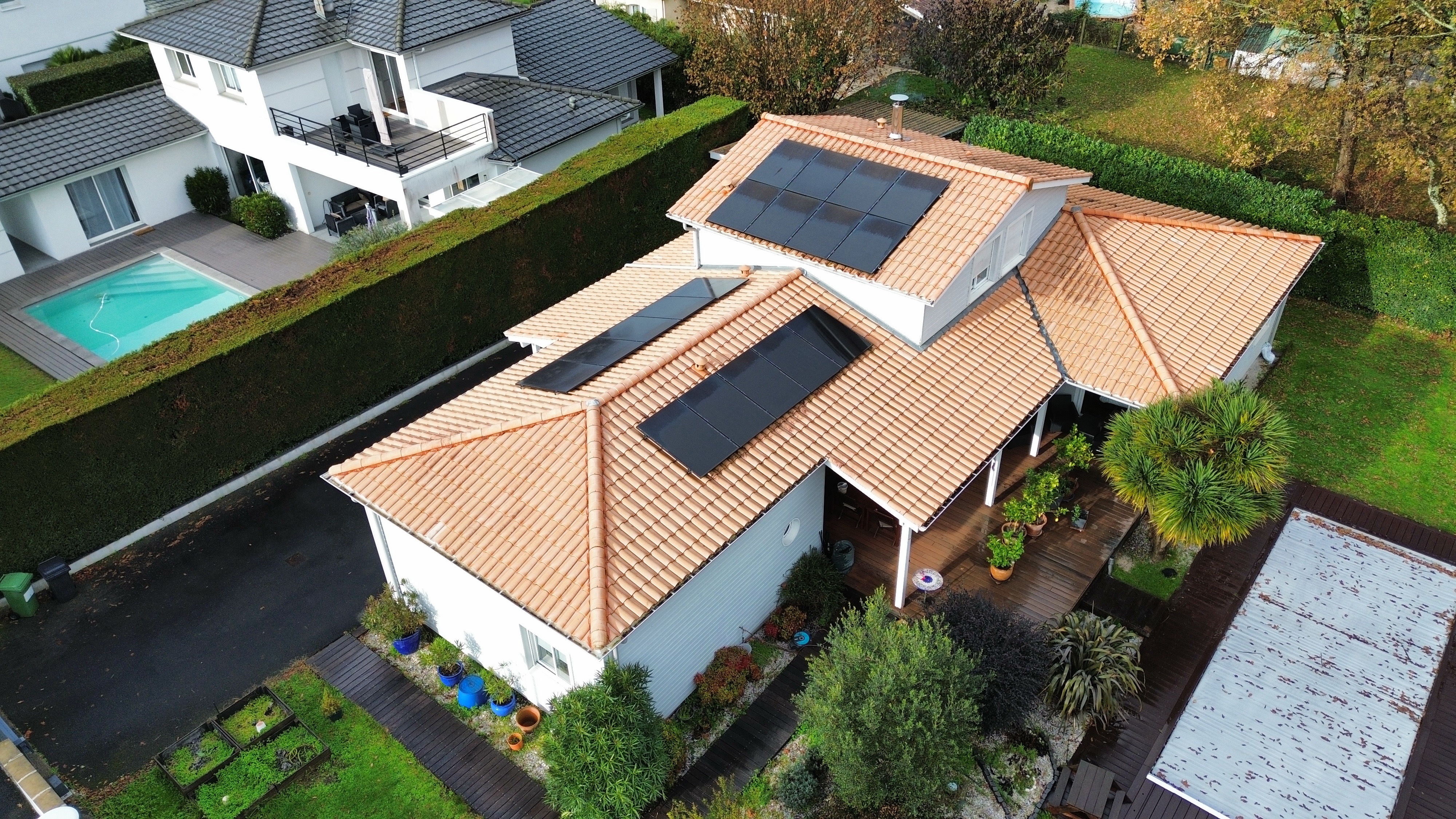 Installation photovoltaïque 9kWc au Haillan