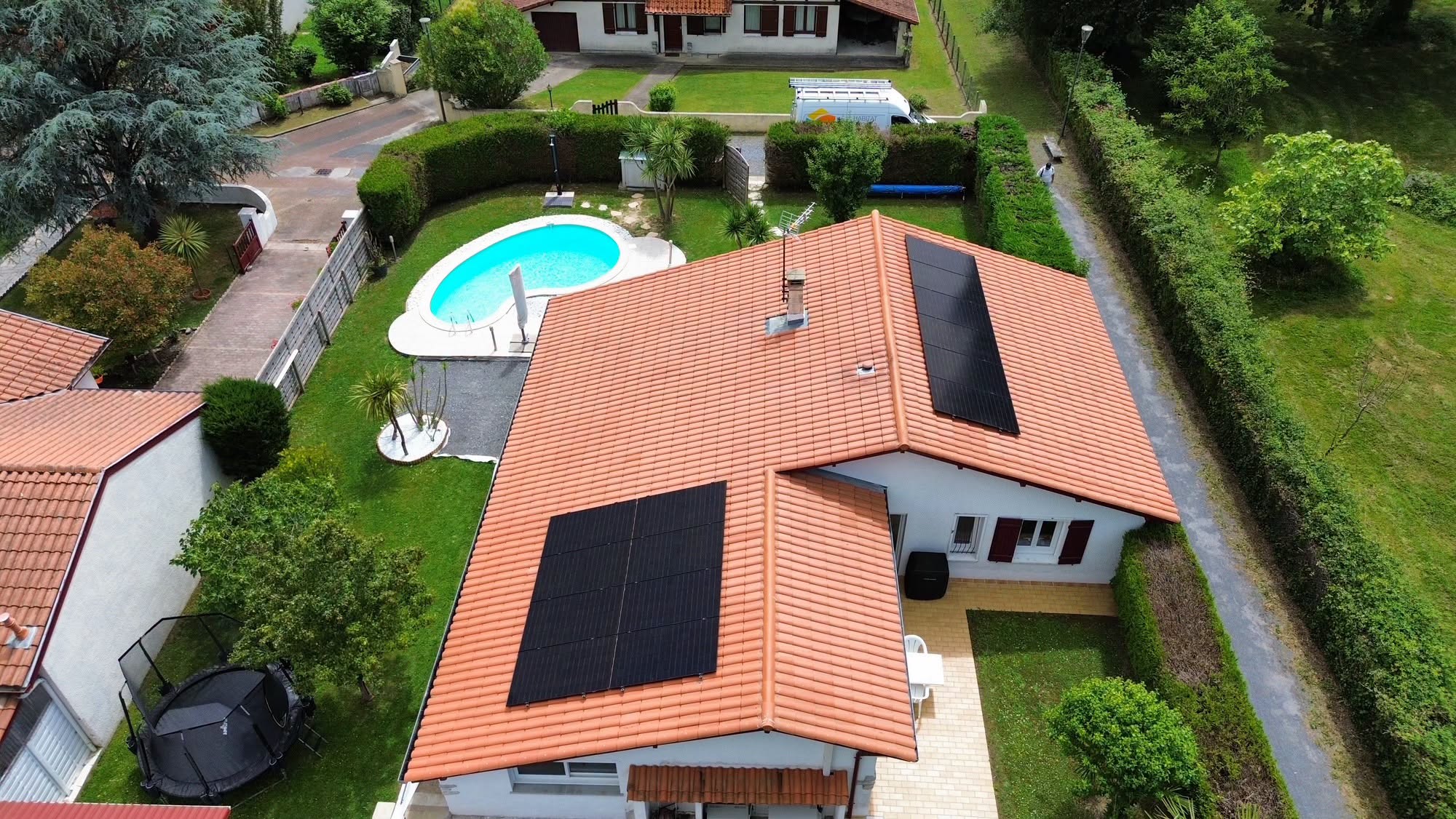 Installation photovoltaïque à Urt